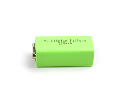 Lithium Iron Emergency Light Lithium Battery 500mAh 9V With USB