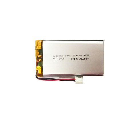 Lighting Fixture 603462 Lithium Polymer Battery 1400mAh 3.7V For Sale