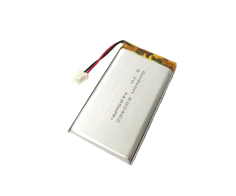 Lighting Fixture 603462 Lithium Polymer Battery 1400mAh 3.7V For Sale