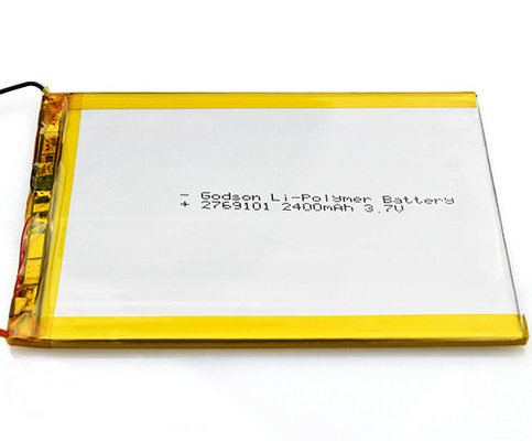 High Capacity Li-Polymer Battery 2769101 2400mAh 3.7V For Sale