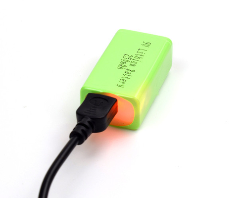 Emergency Lighting 9V 250mAh Lithium Battery Low Temperature With USB