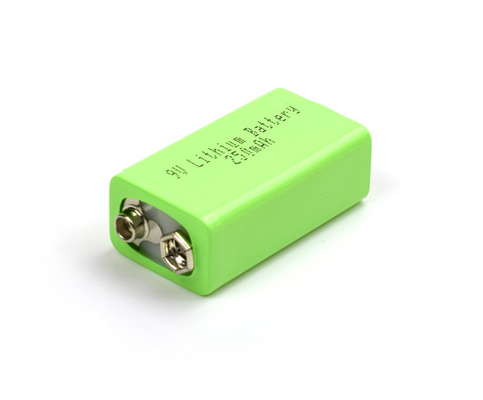 Emergency Lighting 9V 250mAh Lithium Battery Low Temperature With USB