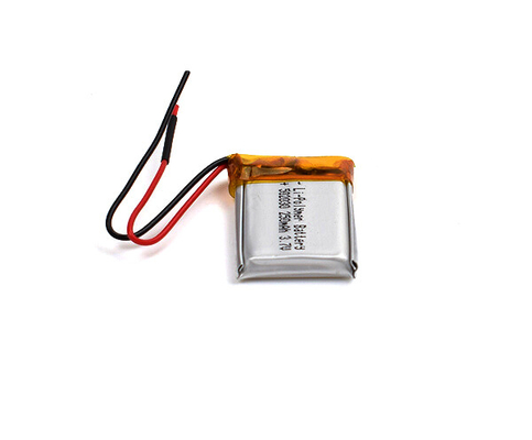 3.7Volt Lithium Polymer Battery 502030 250mAh For Emergency Lighting