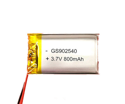 Lithium Polymer Battery 902540 800mAh 3.7V Apply For Lighting