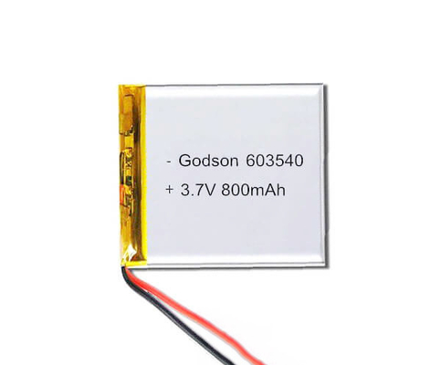 603540 Lithium Polymer 3.7 v 800mAh lithium battery 16g With Stable Performance
