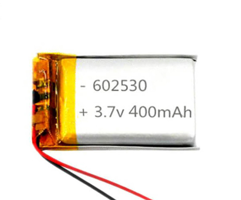 400mAh Lithium Ion Battery Emergency Light 6.0*25*30mm Li Polymer Cell