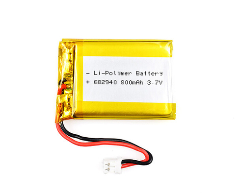 High Capacity 3.7 V Lithium Ion Batteries 16g 800mAh LP682940