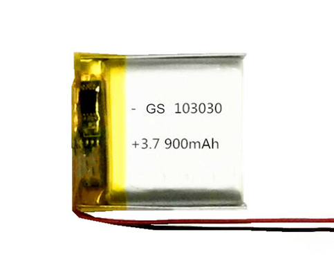 Emergency Light 3.7 V Li Polymer Battery 900mAh Connector Included