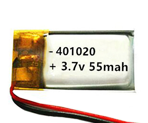 55 MAh Lithium Ion Battery Emergency Light Rechargeable OEM 3.7 V Cell