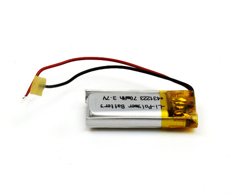 5g 431223 Lithium Ion Battery Emergency Light 70mAh 3.7V Cell