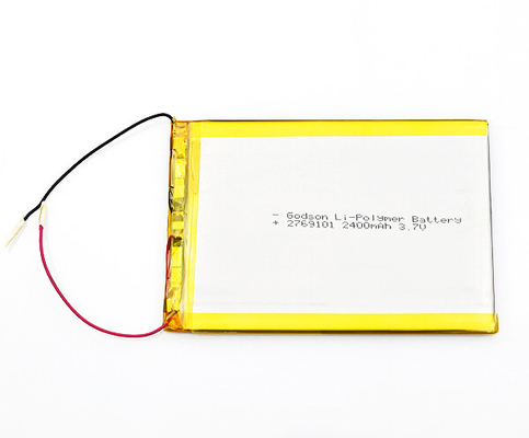 2769101 Lithium Ion Battery Emergency Light 2400mAh 3.7V Polymer Cell