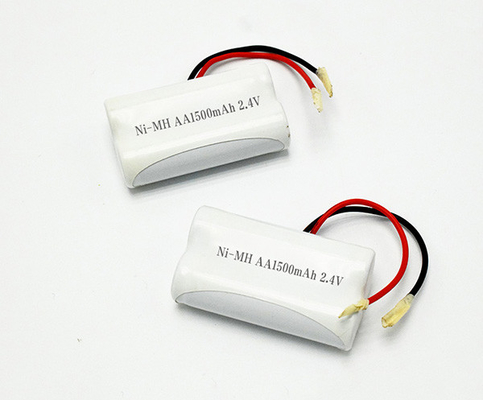NiMH Rechargeable Fire Exit Light Batteries AA1500mAh 2.4V