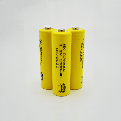 NiCd 1.2 Volt Rechargeable Battery AA 1000mAh OEM Custom Jacket