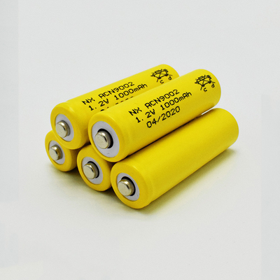 NiCd 1.2 Volt Rechargeable Battery AA 1000mAh OEM Custom Jacket