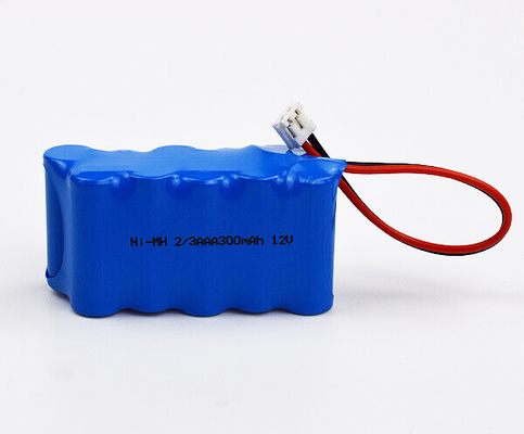 High Temp Exit Light Battery Pack Ni MH 2 3AAA 300mAh 12V