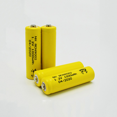 Rechargeable 1.2 V Ni Cd Battery Expected Life 5 Years AA1000mAh Stick Type