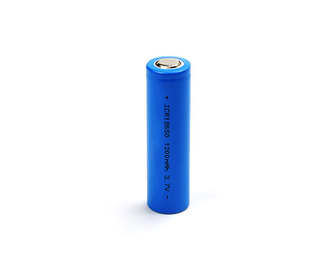 Lithium Ion 1200mAh 3.7 V Battery ICR18650 Rechargeable Cell