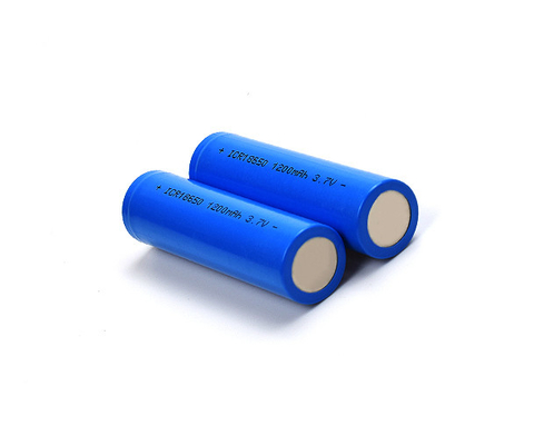 Lithium Ion 1200mAh 3.7 V Battery ICR18650 Rechargeable Cell