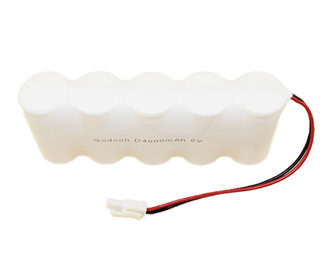 6.0 V Nickel Cadmium Rechargeable Battery D4000mAh 6 Volt Exit Light Battery