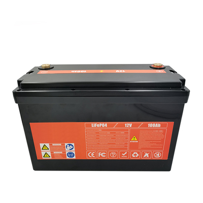 100Ah 12V LiFePO4 Rechargeable Battery 1800W Golf Cart Battery Lithium Battery