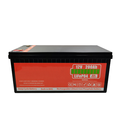 Eco-friendly Deep Cycle 12V LiFePO4 Battery 50Ah 200Ah Low Self-discharge