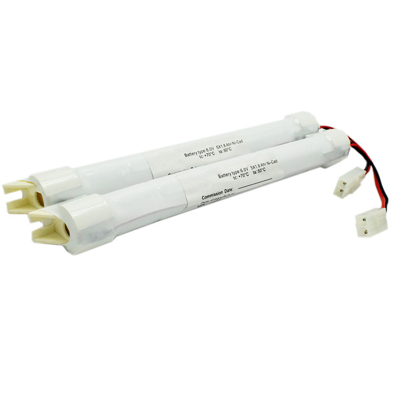 Emergency Lighting Battery Ni-Cd Battery SC1800mAh 6.0V 10.8Wh OEM ...