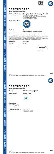 China Godson Technology Co., Ltd certification
